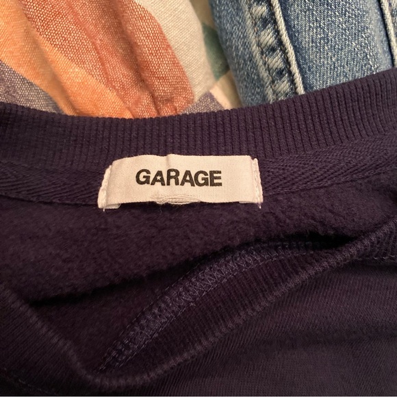 Garage oversized crew neck sweater Hamptons Tennis Club - Picture 8 of 11